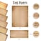 Better Office Products Aged Paper Stationery, 50 Sheets/50 Env, Antique Parchment Paper, Letter Size, 6 Designs, 100PK 63900 - alternate 5